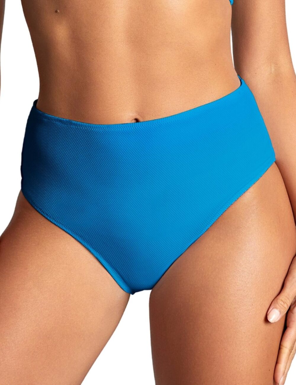 Panache High Waist Bikini Brief - Aurora Blue - M - 12