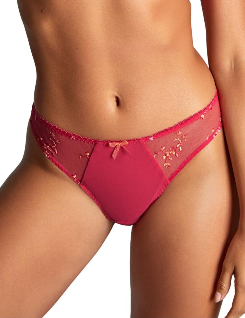 Panache Meadow Brazilian Brief - Raspberry - S - 10