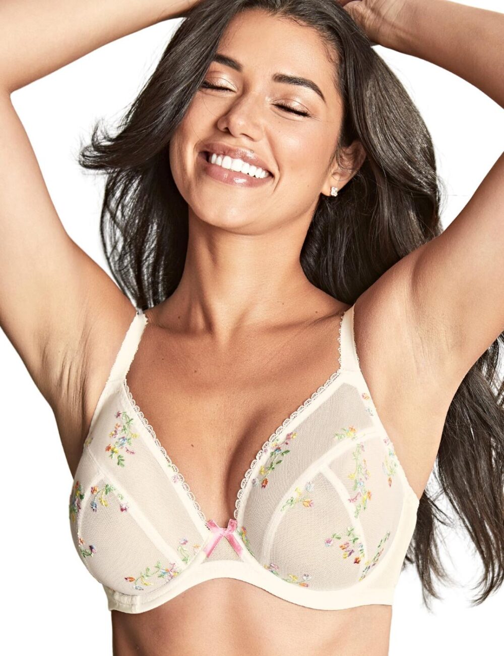 Panache Meadow Plunge Bra - Ivory - 30GG