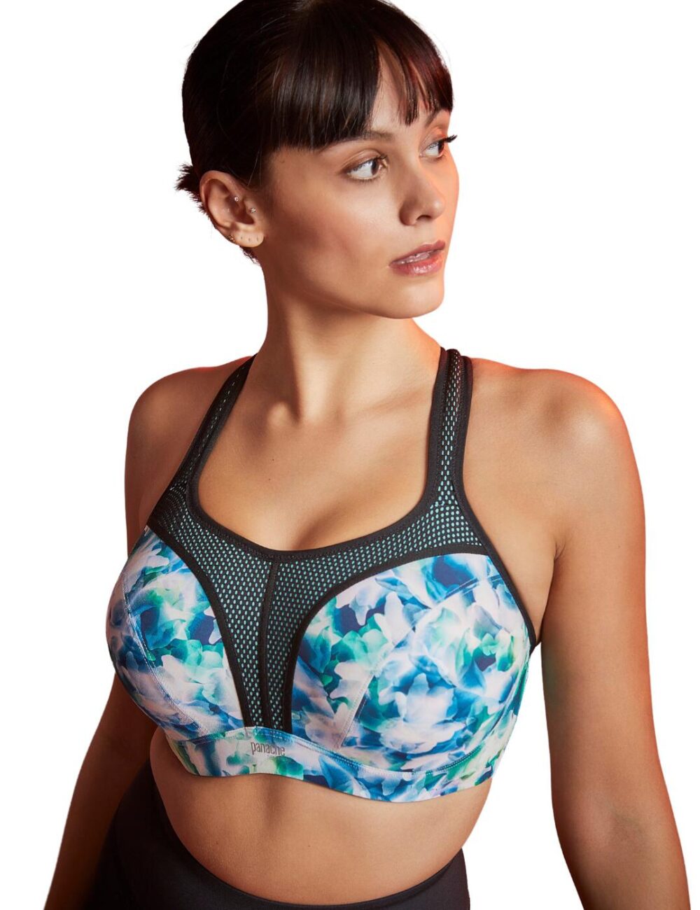 Panache Underwired Sports Bra - Digital Bloom - 34B