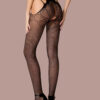 Passion Butterfly Net Crotchless Tights
