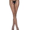 Passion Fishnet Pattern Crotchless Tights