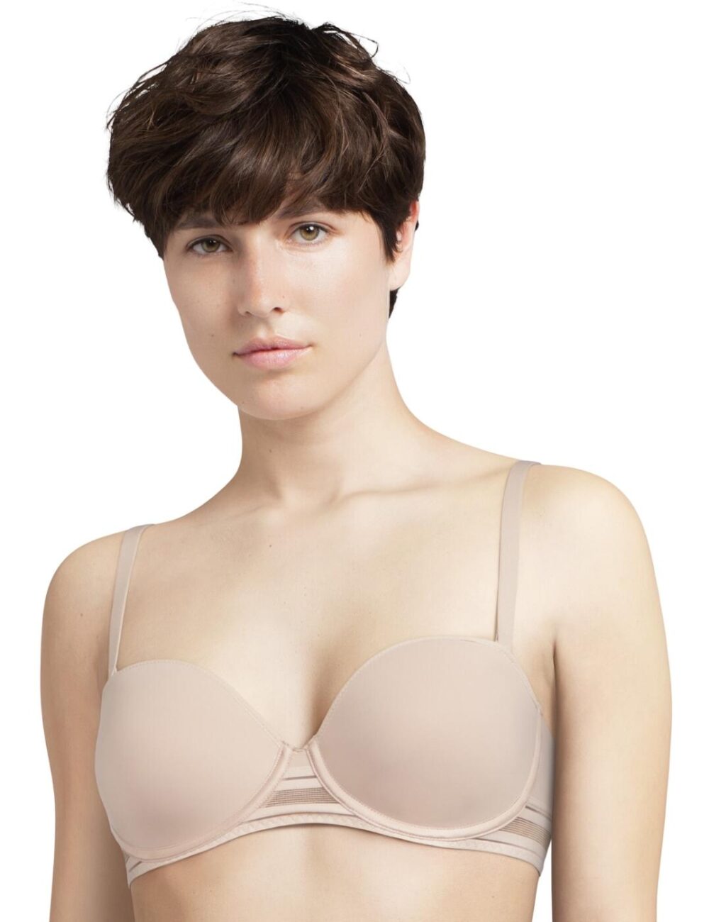 Passionata by Chantelle Rhythm Bandeau T Shirt Bra - Cappuccino - 32D