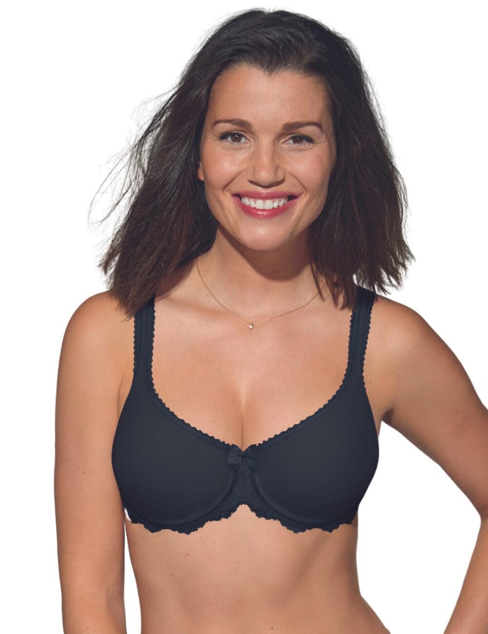 Playtex Everyday Elegance Underwired Moulded Bra - Black - 34D