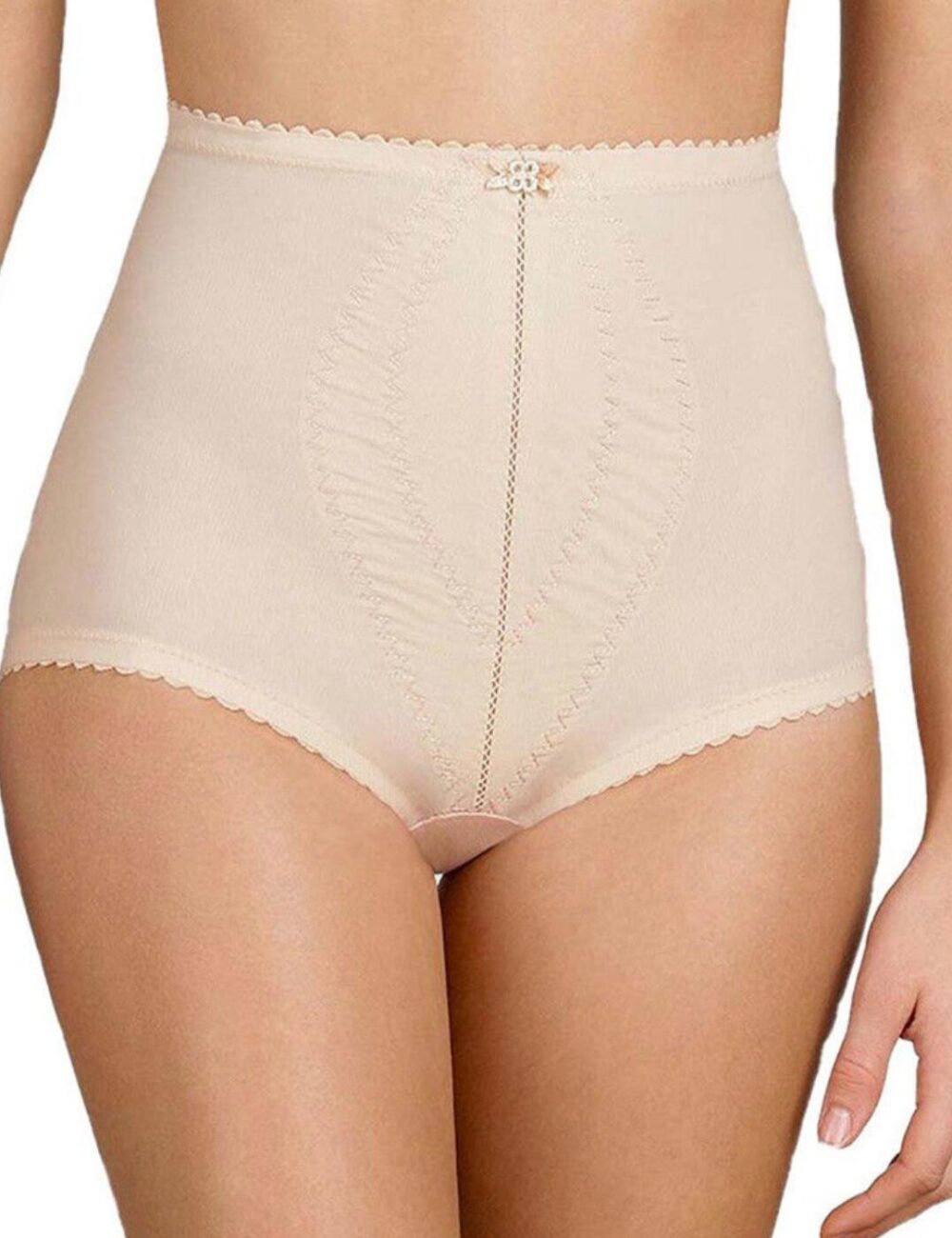 Playtex I Can't Believe It's A Girdle Maxi Brief - 2522 Beige - S - 10
