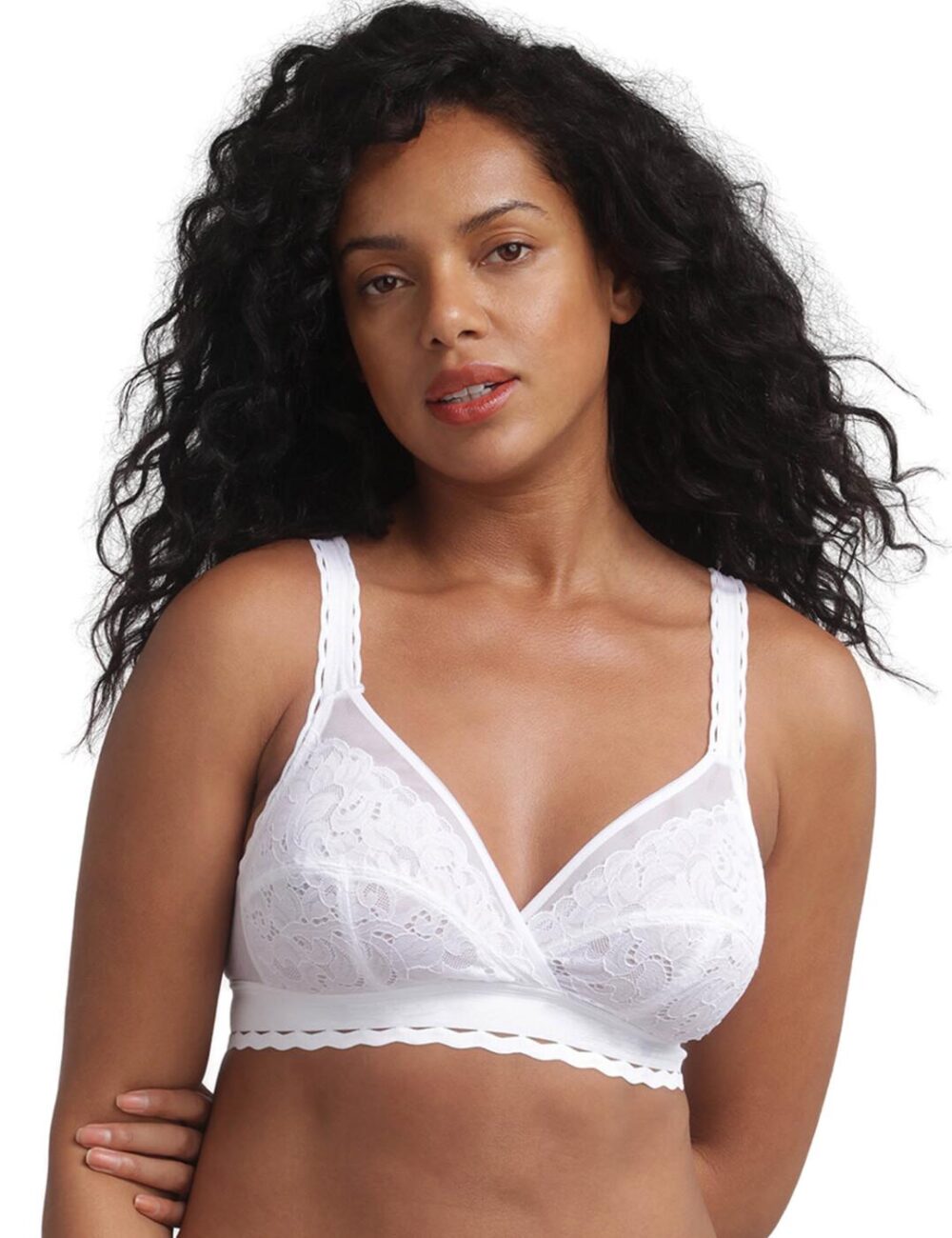 Playtex Sustainable Soft Cup Bra - White - 34B