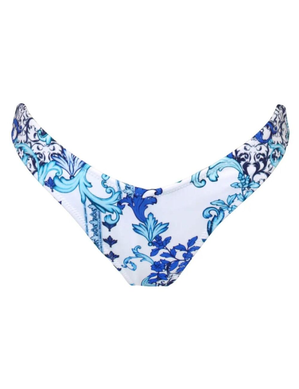 Pour Moi Amalfi Bikini Brief - White/Blue - L - 14