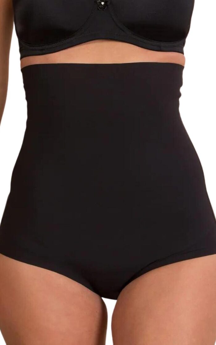 Pour Moi Definitions High Waist Shaping Brief - Black - S - 10