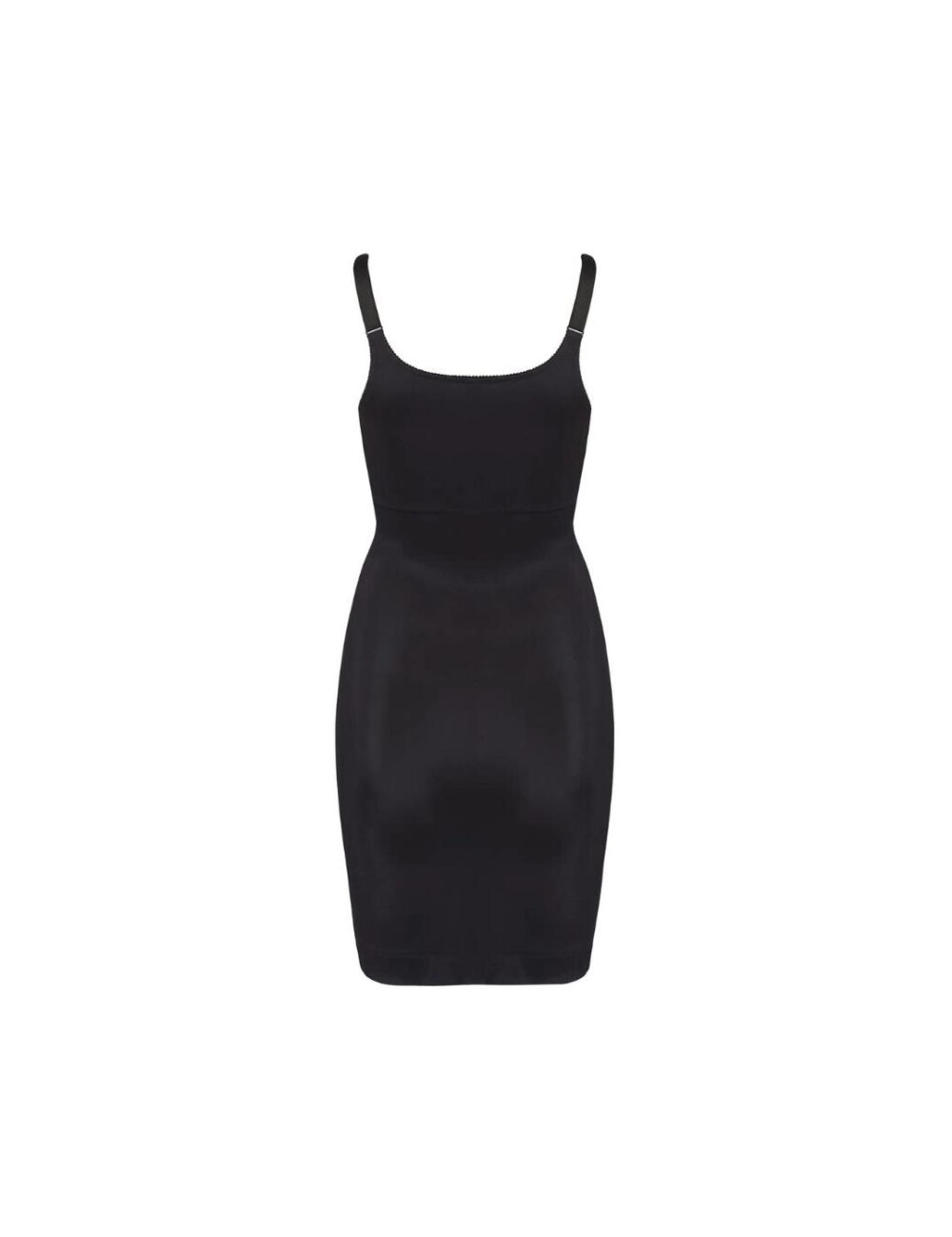 Pour Moi Hourglass Firm Control Wear Your Own Bra Slip - Black - M - 12