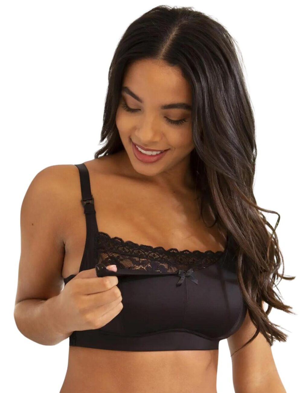 Pour Moi Rebel Nursing Bra - Black - 38D