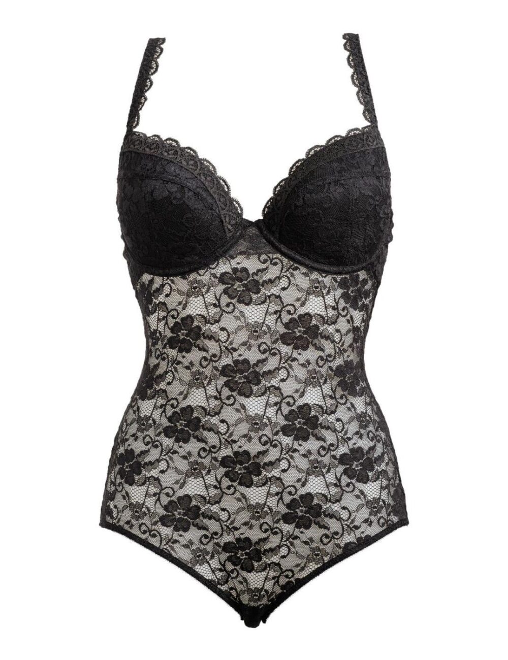 Pour Moi Rebel Padded Body - Black - 32F