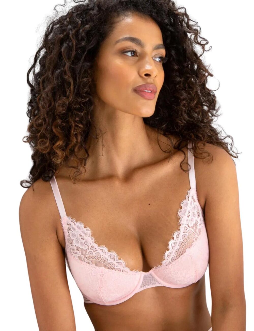 Pour Moi Revolution High Apex Bra - Soft Pink - 32D