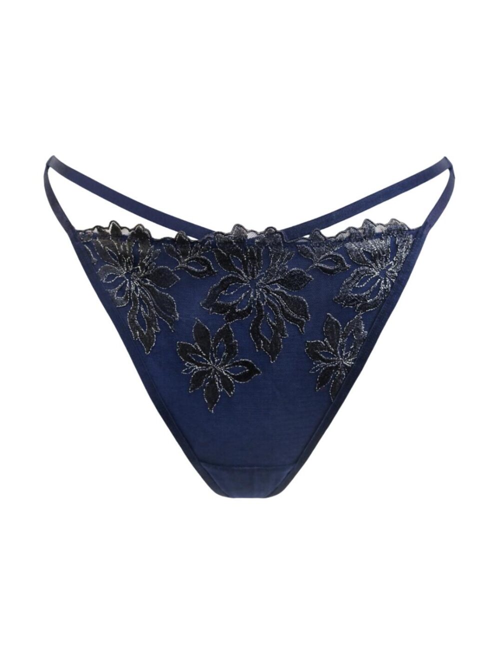 Pour Moi Roxie G-string - Midnight/Black - XS - 8