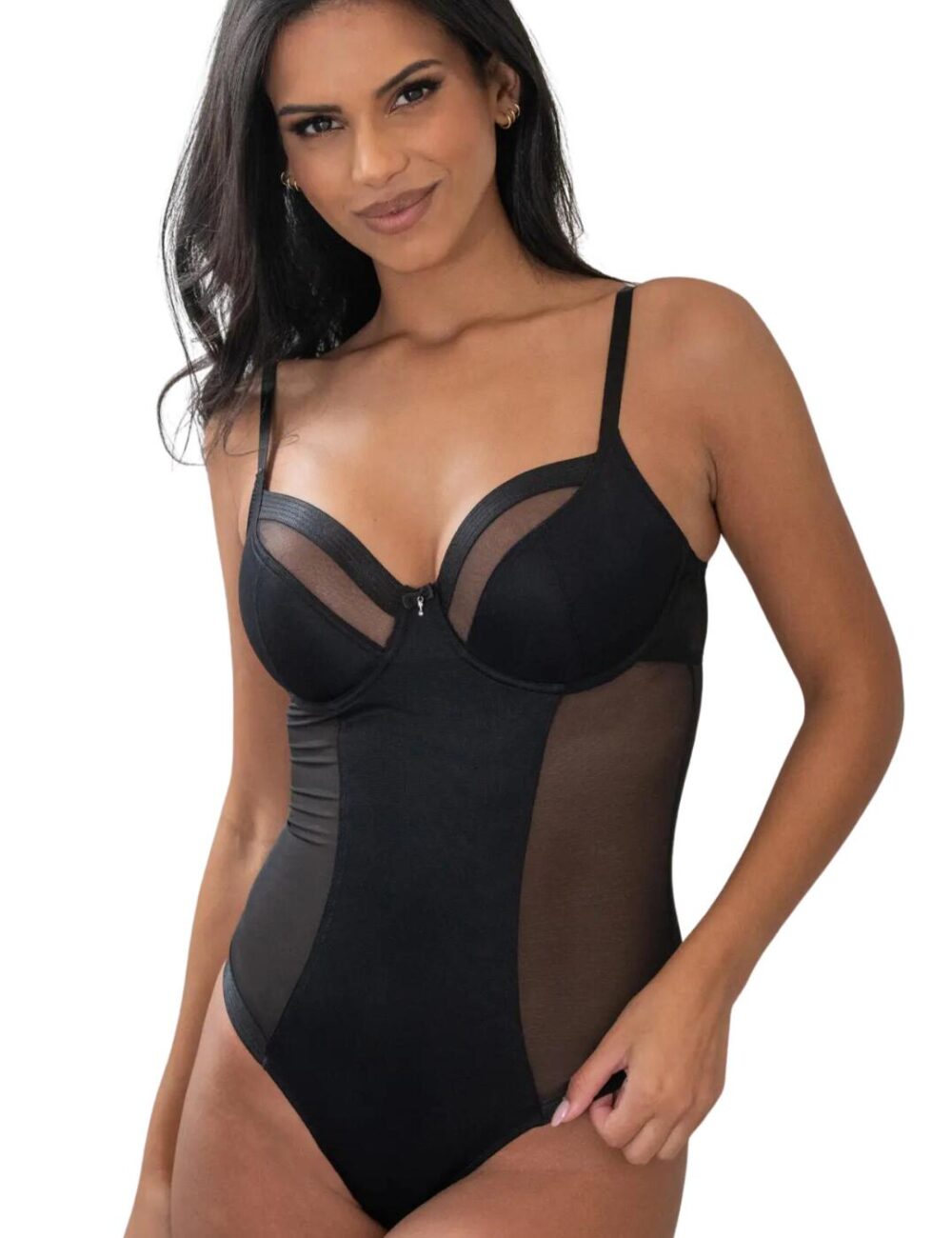 Pour Moi Viva Luxe Underwired Body - Black - 32C