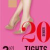 Pretty Polly Smooth Knit Tights 3 Pair Pack