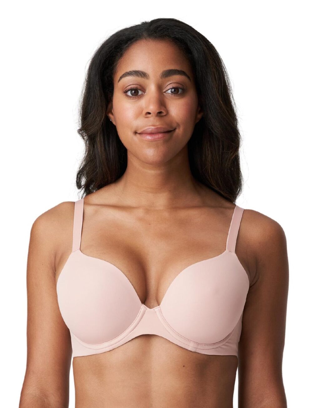Prima Donna Figuras Spacer Plunge Bra - Powder Rose - 32E