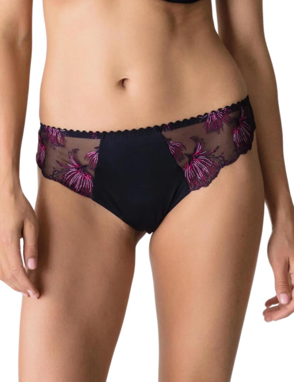 Prima Donna Fireworks Thong - Midnight Blue - L - 14