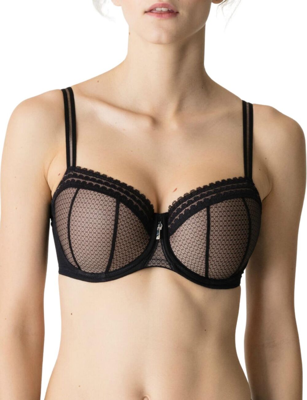Prima Donna I Want You Padded Balcony Bra - Black - 30H