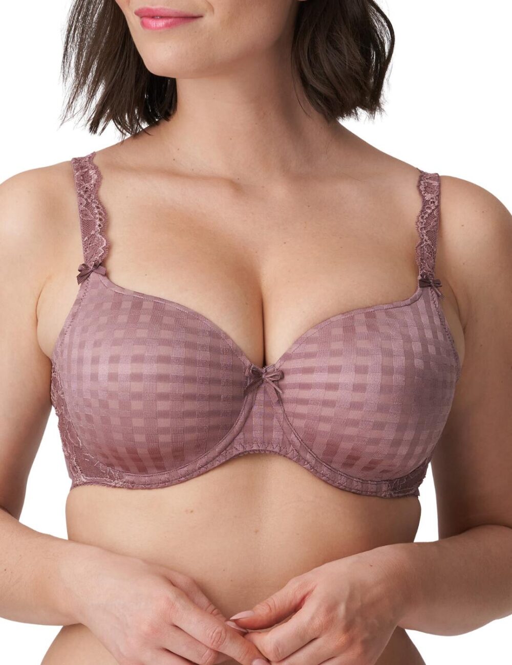 Prima Donna Madison Padded Heartshape Bra - Satin Taupe - 30F