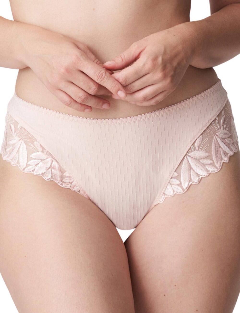 Prima Donna Orlando Luxury Thong - Pearly Pink - M - 12
