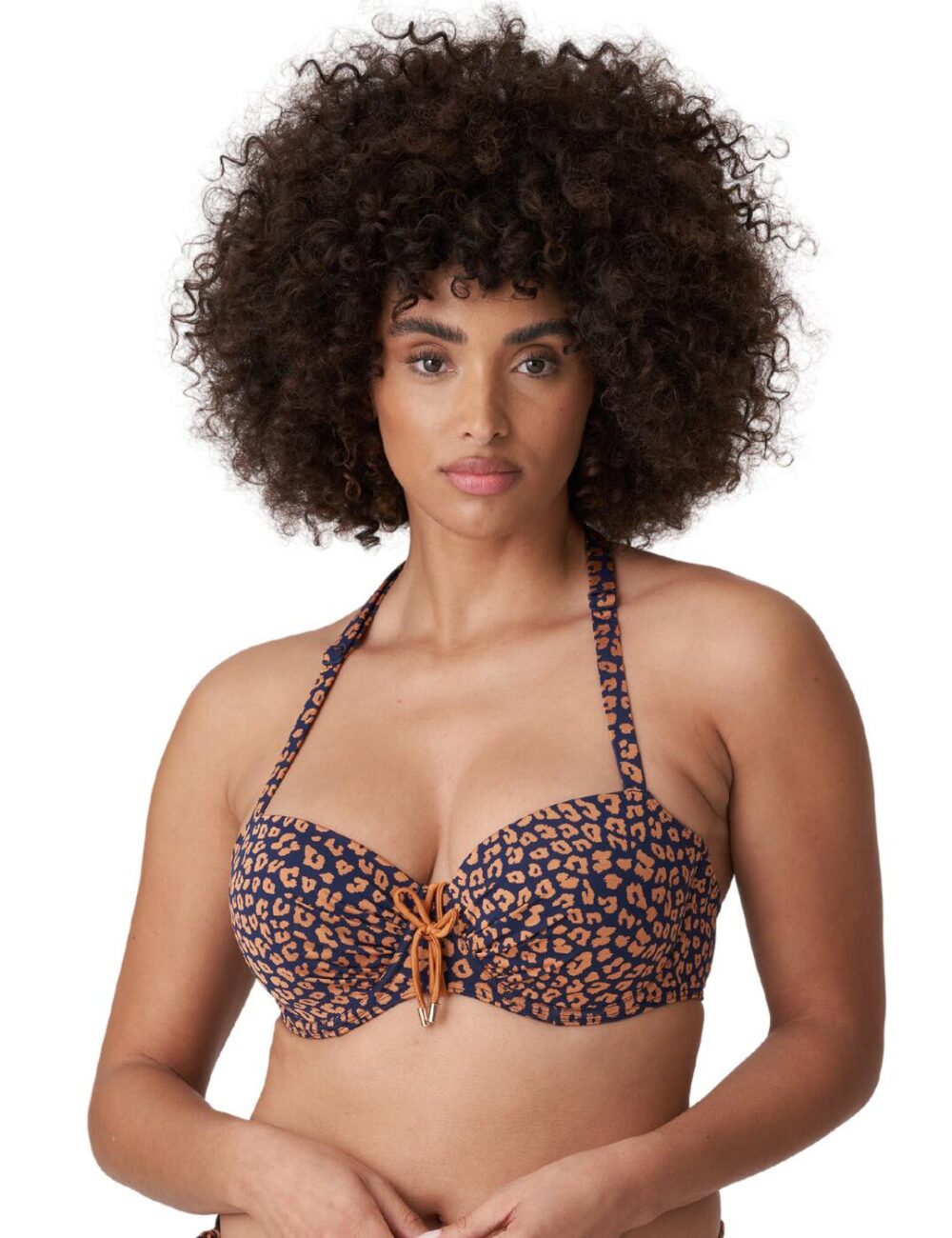 Prima Donna Punta Rata Padded Balcony Bikini Top - Water Blue - 32G