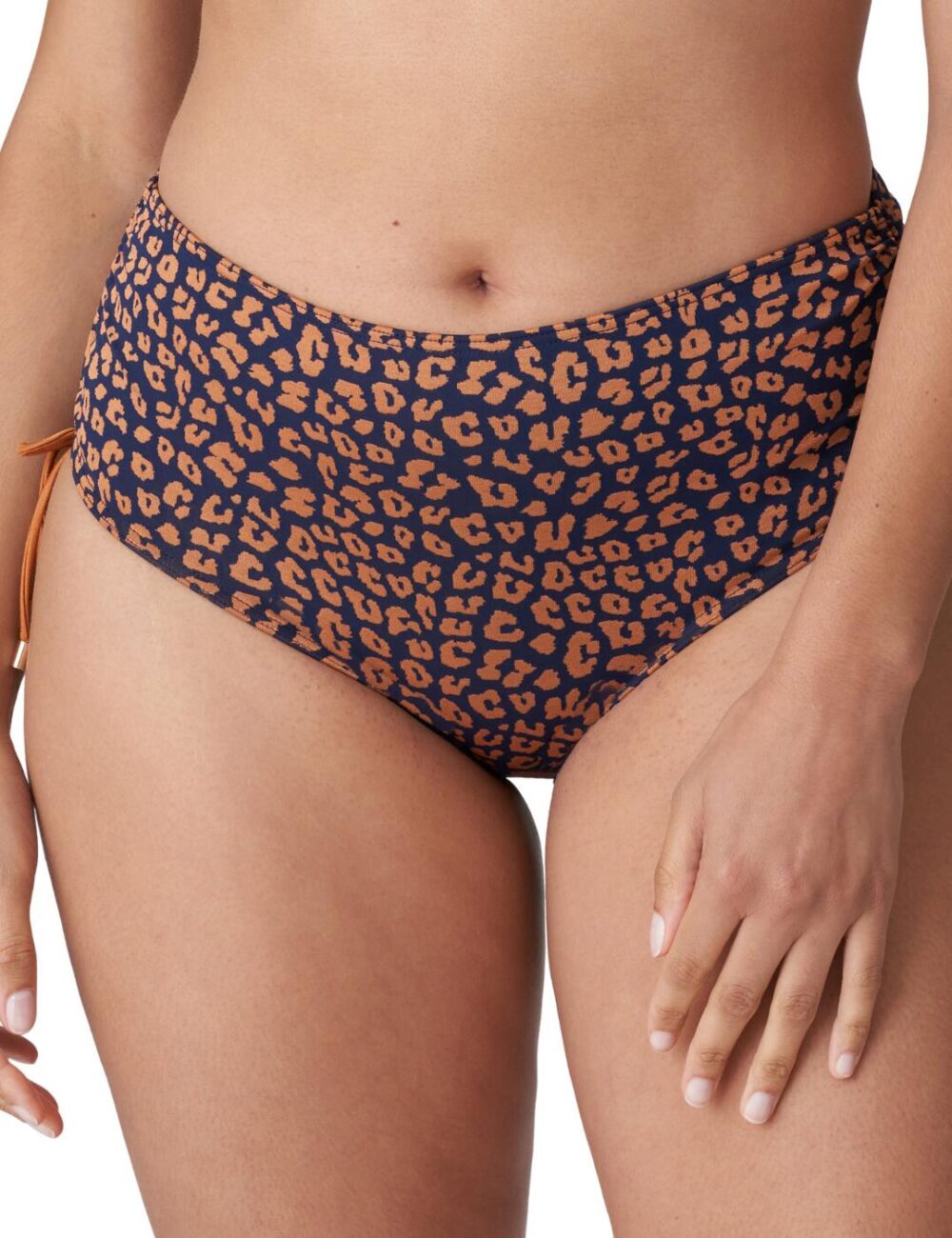 Prima Donna Punta Rata Tie Waist Full Bikini Brief - Water Blue - S - 10