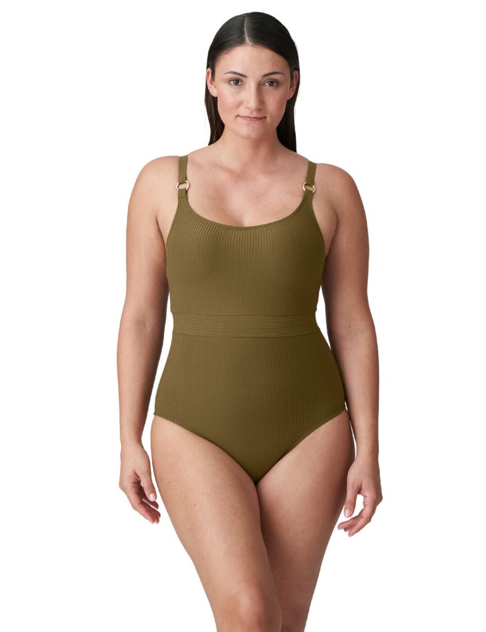 Prima Donna Sahara Non Wired Padded Swimsuit - Olive - 34G