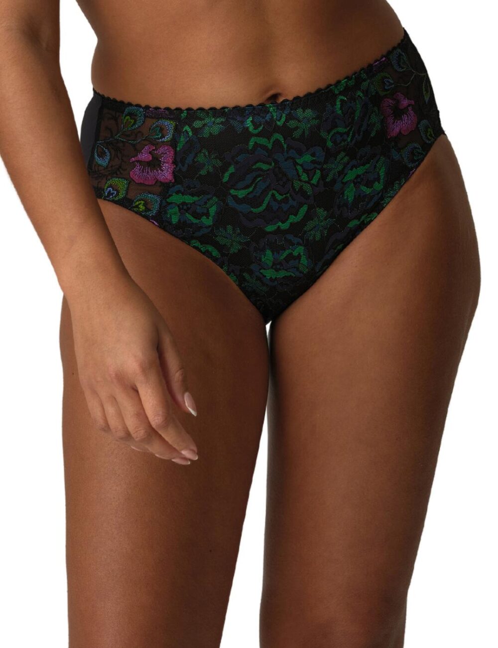 Prima Donna San Angel Full Brief - Peacock Feather - XL - 16