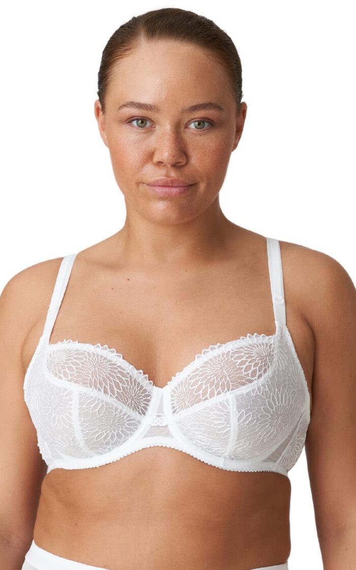 Prima Donna Sophora Balcony Bra - White - 34G