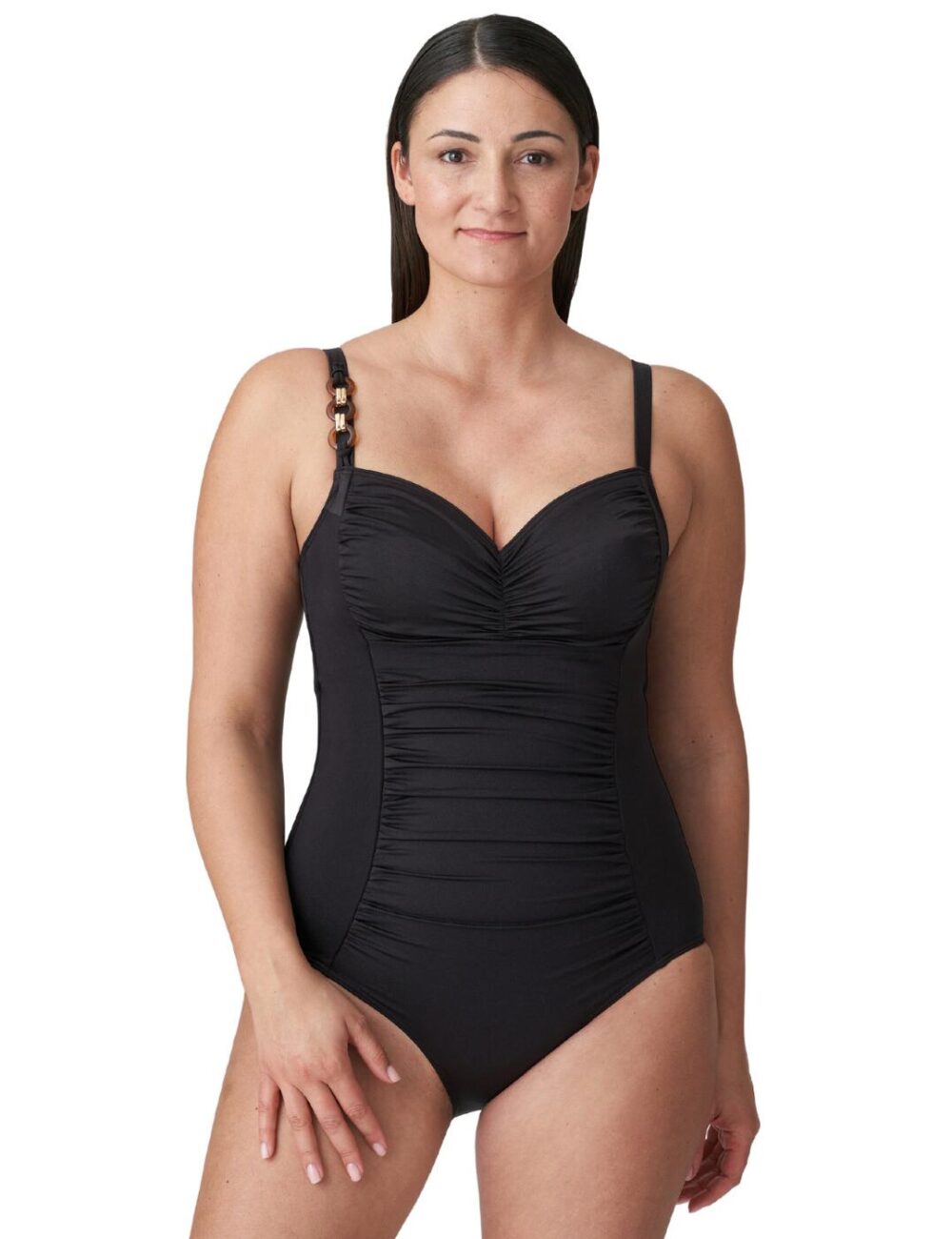 Prima Donna Swim Barrani Full Cup Control Swimsuit - Roasted Coffee - 42C