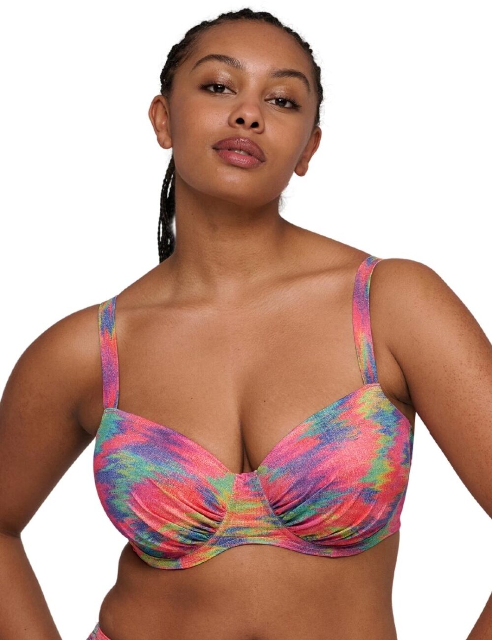 Prima Donna Swim Cairo Padded Balcony Bikini Top - Sunset Nile - 34G