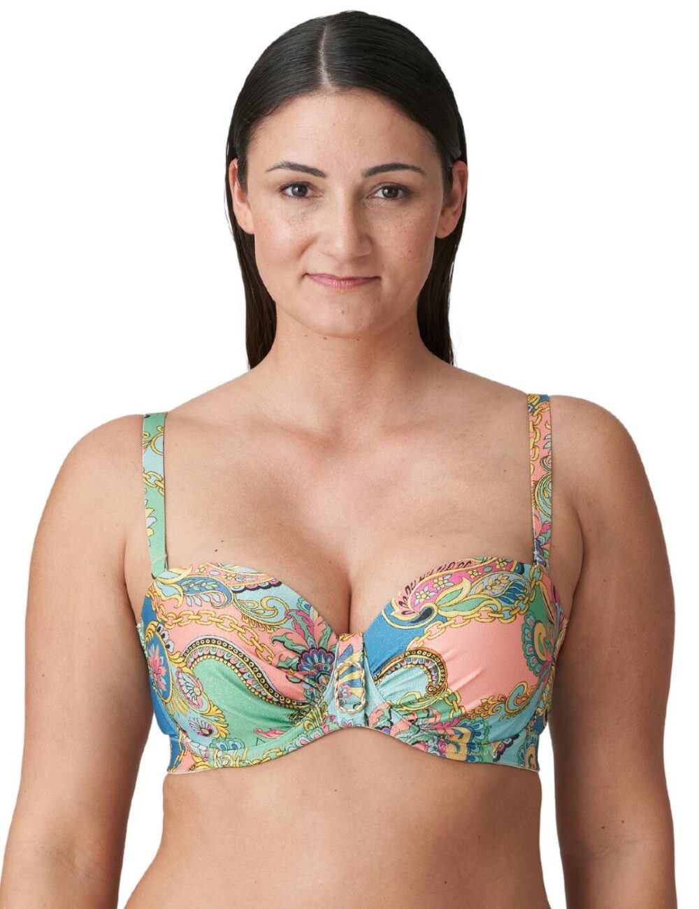 Prima Donna Swim Celaya Padded Strapless Bikini Top - Italian Chic - 34C