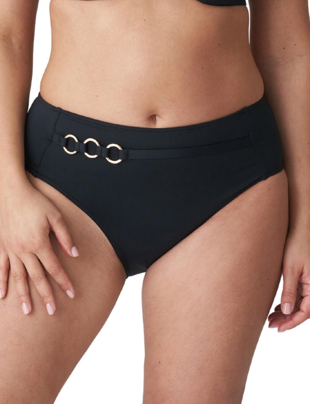 Prima Donna Swim Damietta Full Bikini Brief - Black - S - 10