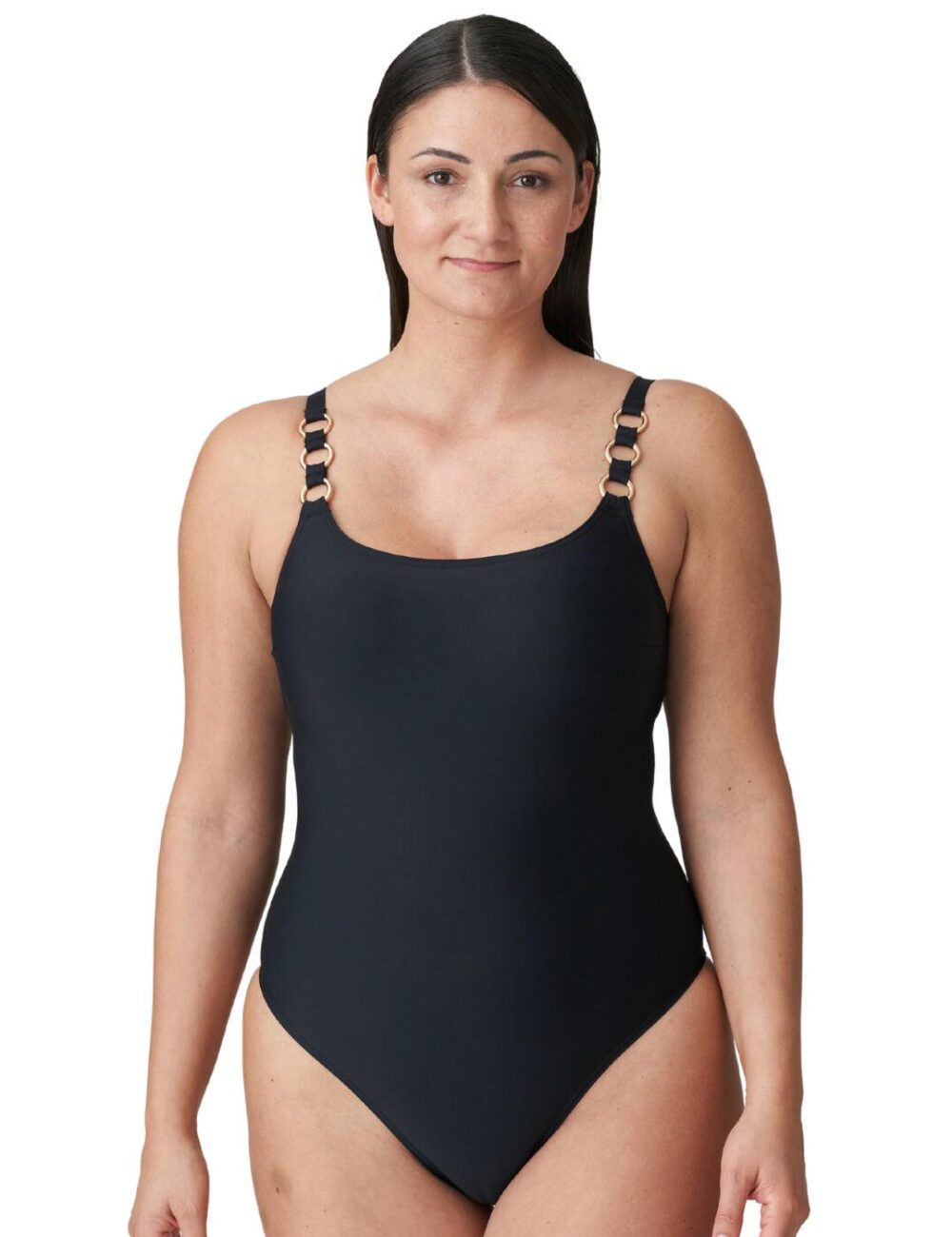 Prima Donna Swim Damietta Padded Non Wired Swimsuit - Black - 34F