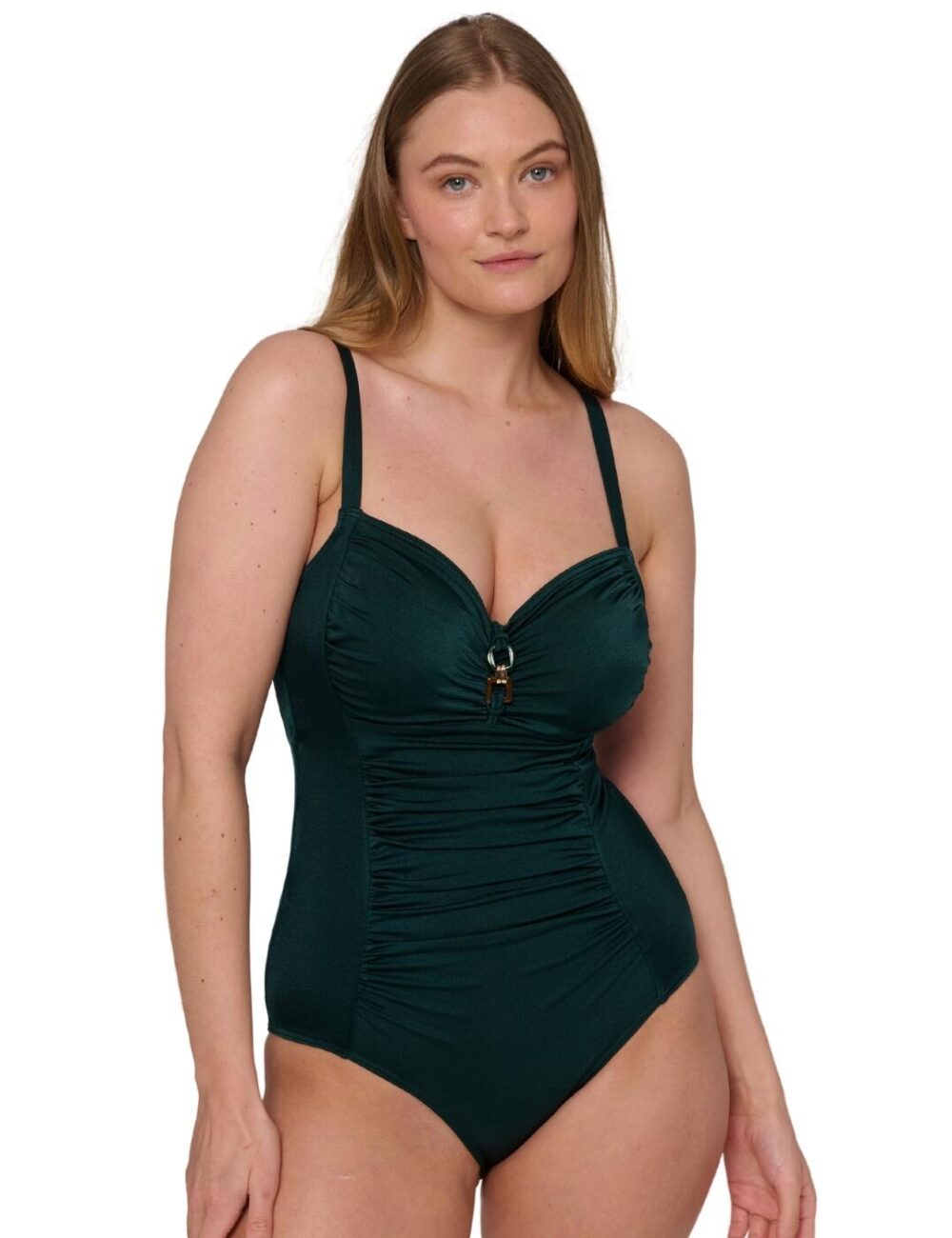 Prima Donna Swim Mangalore Full Cup Control Swimsuit - Jewel Green - 38F