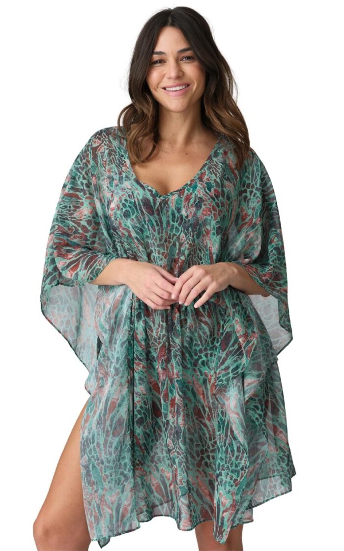 Prima Donna Swim Riyad Swimwear Kaftan - Turquoise Seas - 40/42
