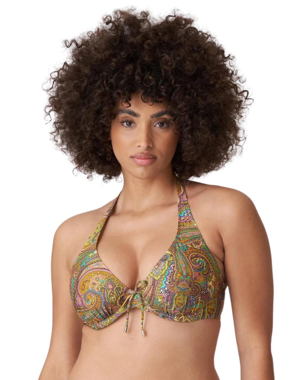 Prima Donna Swim Sakarun Plunge Bikini Top - Sunny Paisley - 34G
