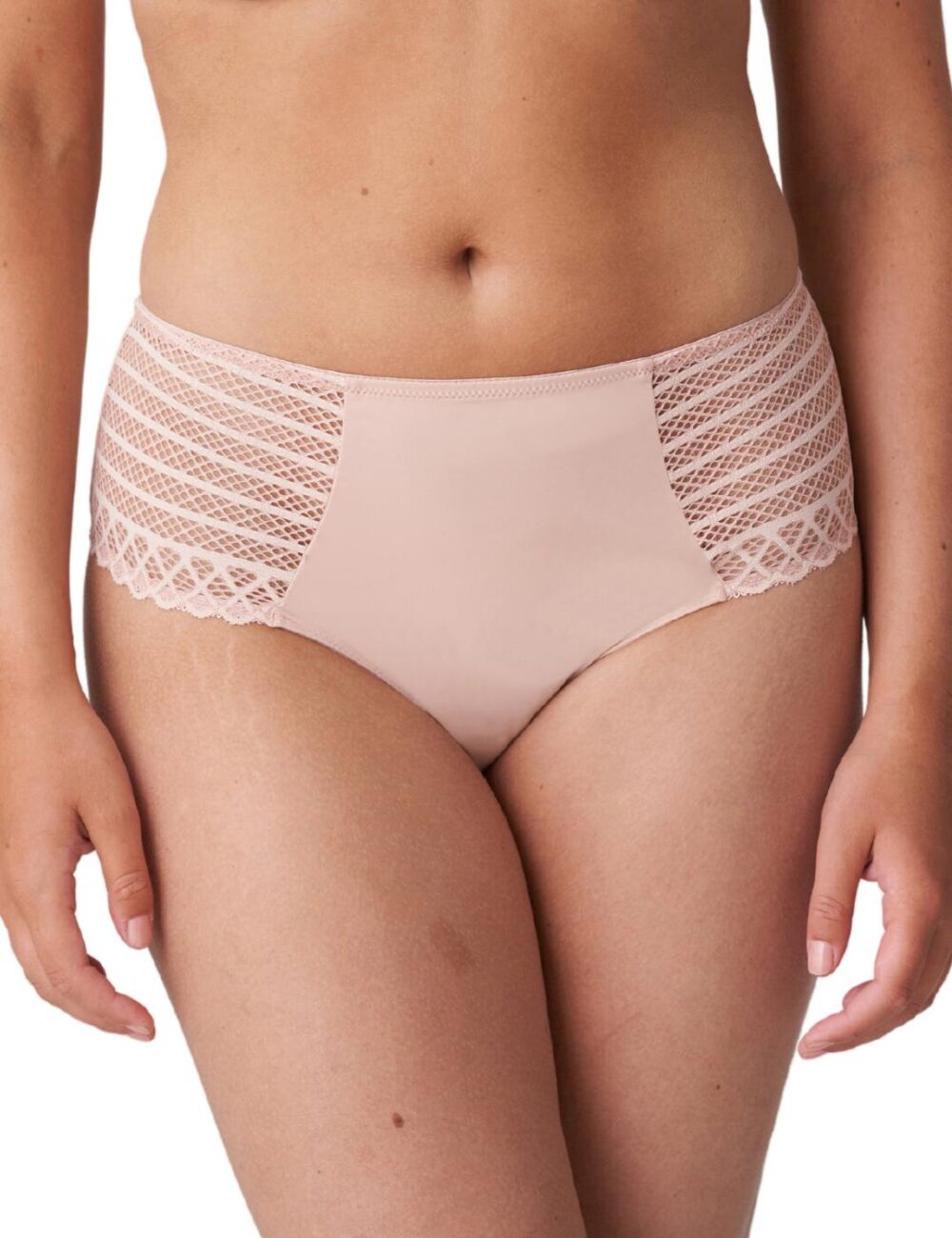 Prima Donna Twist East End Full Brief - Powder Rose - XL - 16