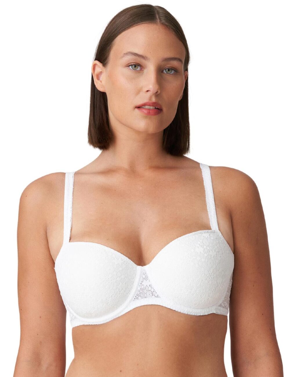 Prima Donna Twist Epirus Padded Balcony Bra - White - 32F
