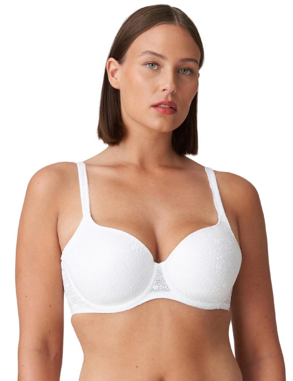 Prima Donna Twist Epirus Padded Heartshape Bra - White - 30E