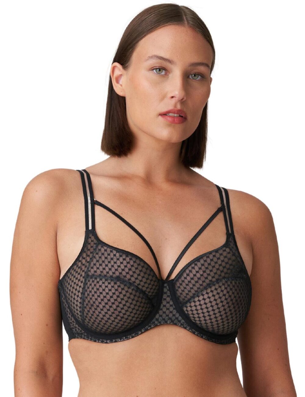 Prima Donna Twist Glass Beach Full Cup Bra - Black - 34H