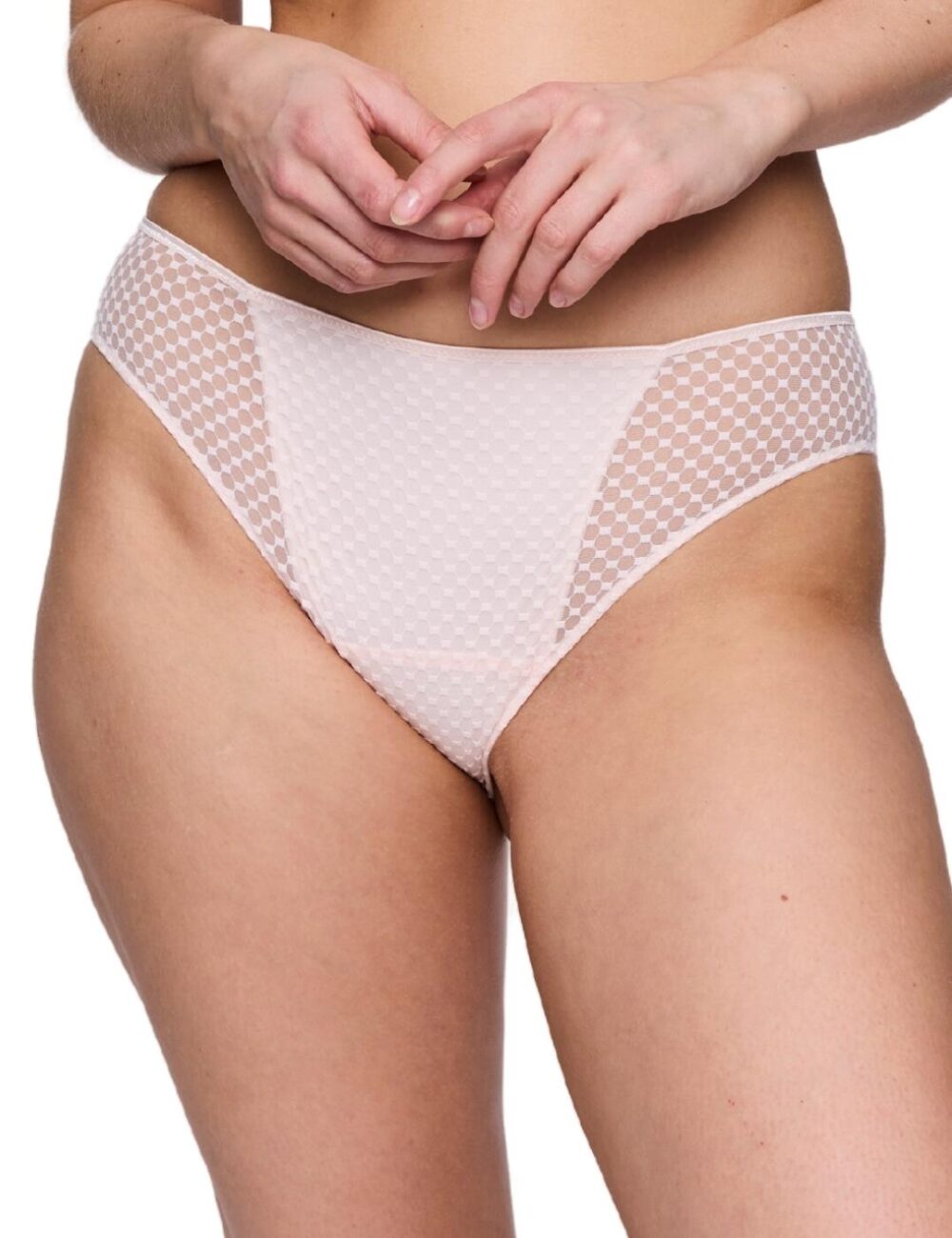 Prima Donna Twist Glass Beach Rio Brief - Crystal Pink - XL - 16