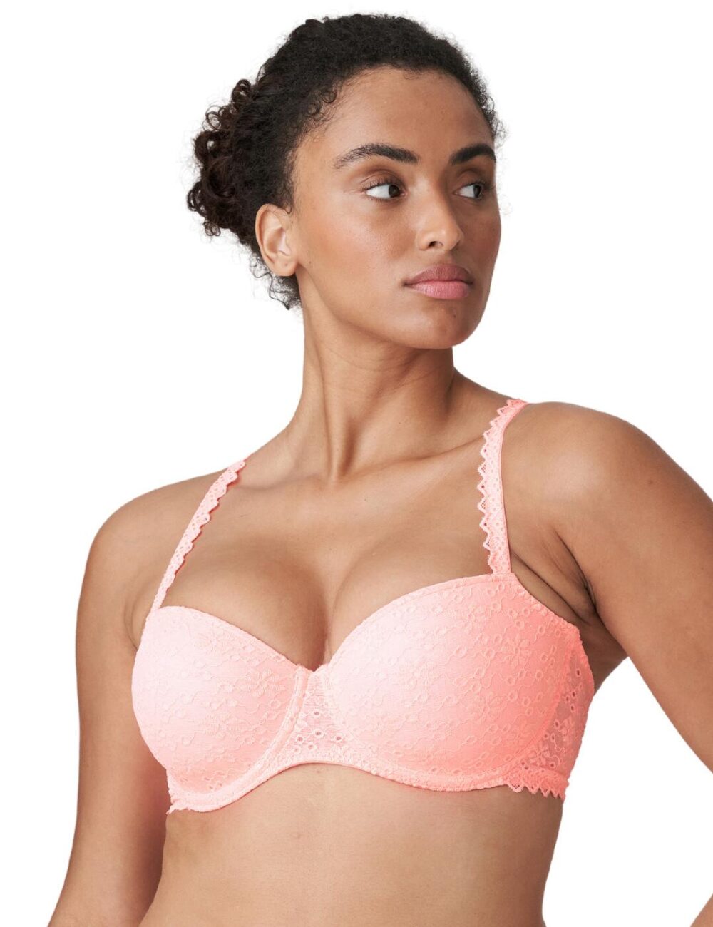 Prima Donna Twist Sunset Hotel Padded Balcony Bra - Pink Parfait - 32F