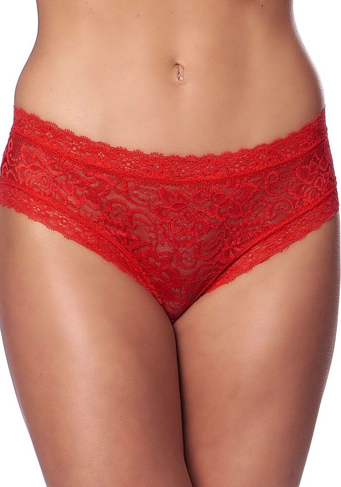 Romantic Red Open Back Briefs