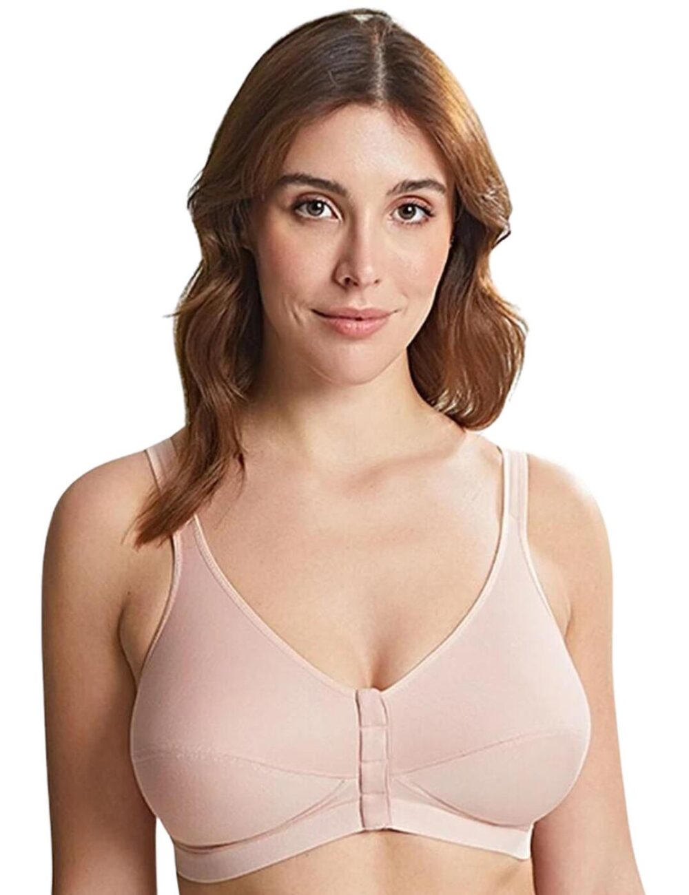 Royce Comfi-Bra Front Fastening Bra - Blush - 38B/C