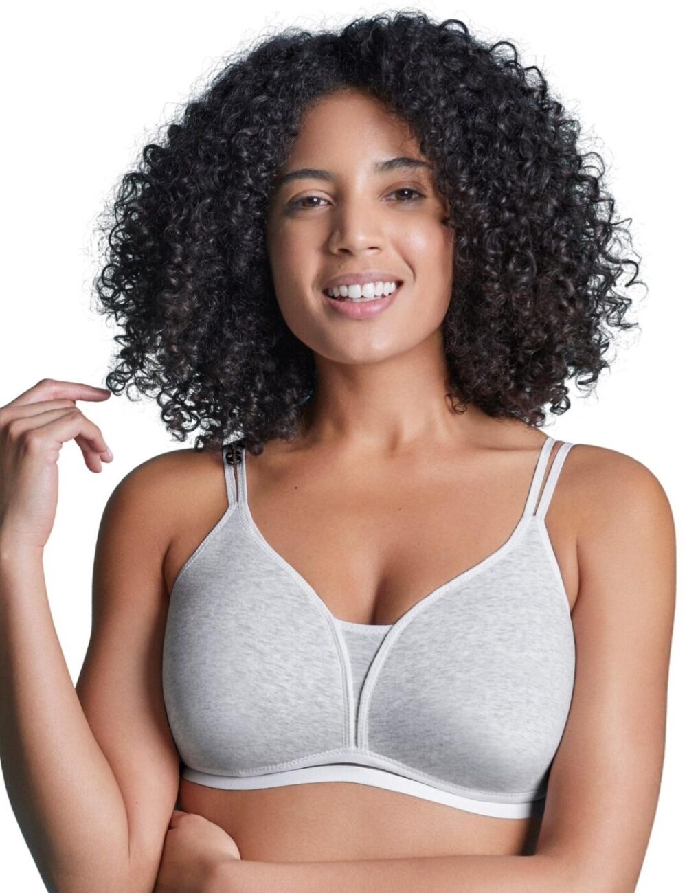 Royce Posie Teen T Shirt Bra 2 Pack - Blush/Grey - 36A