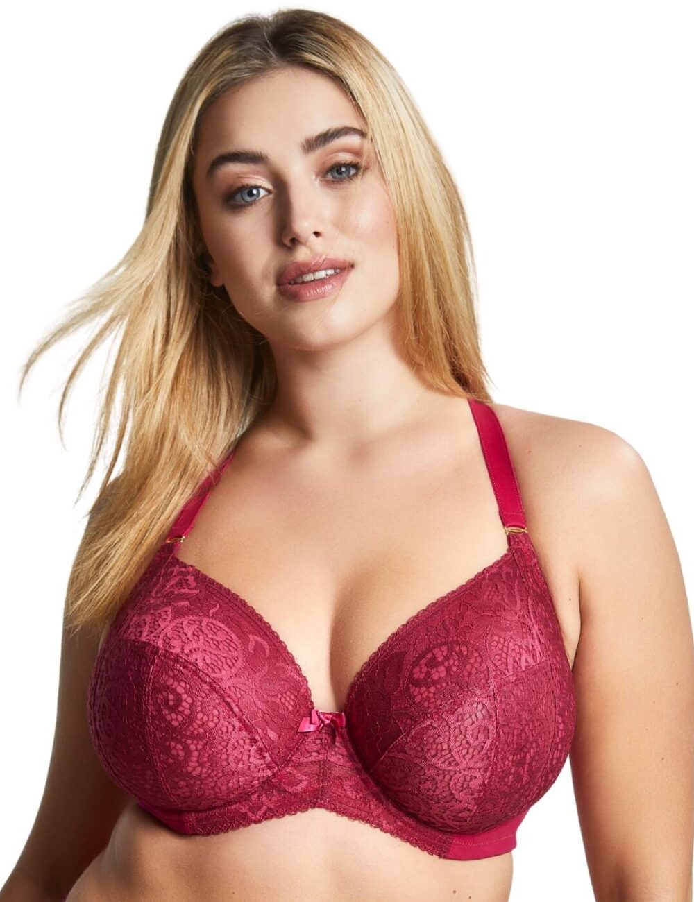 Sculptresse by Panache Estel Plunge Bra - Berry - 34J