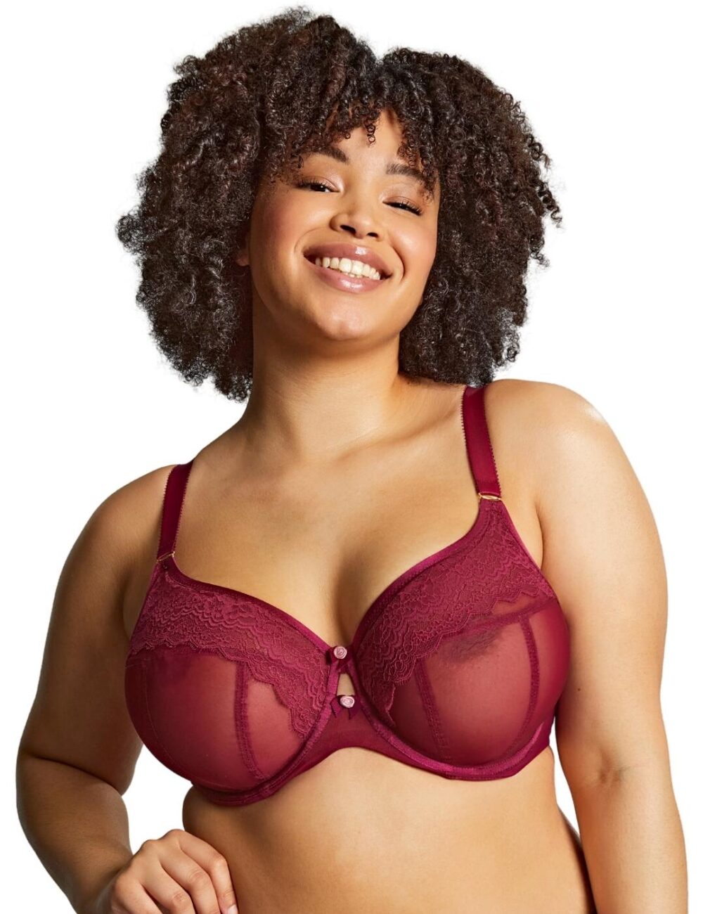 Sculptresse by Panache Natalia Full Cup Bra - Bordeaux Red - 34G