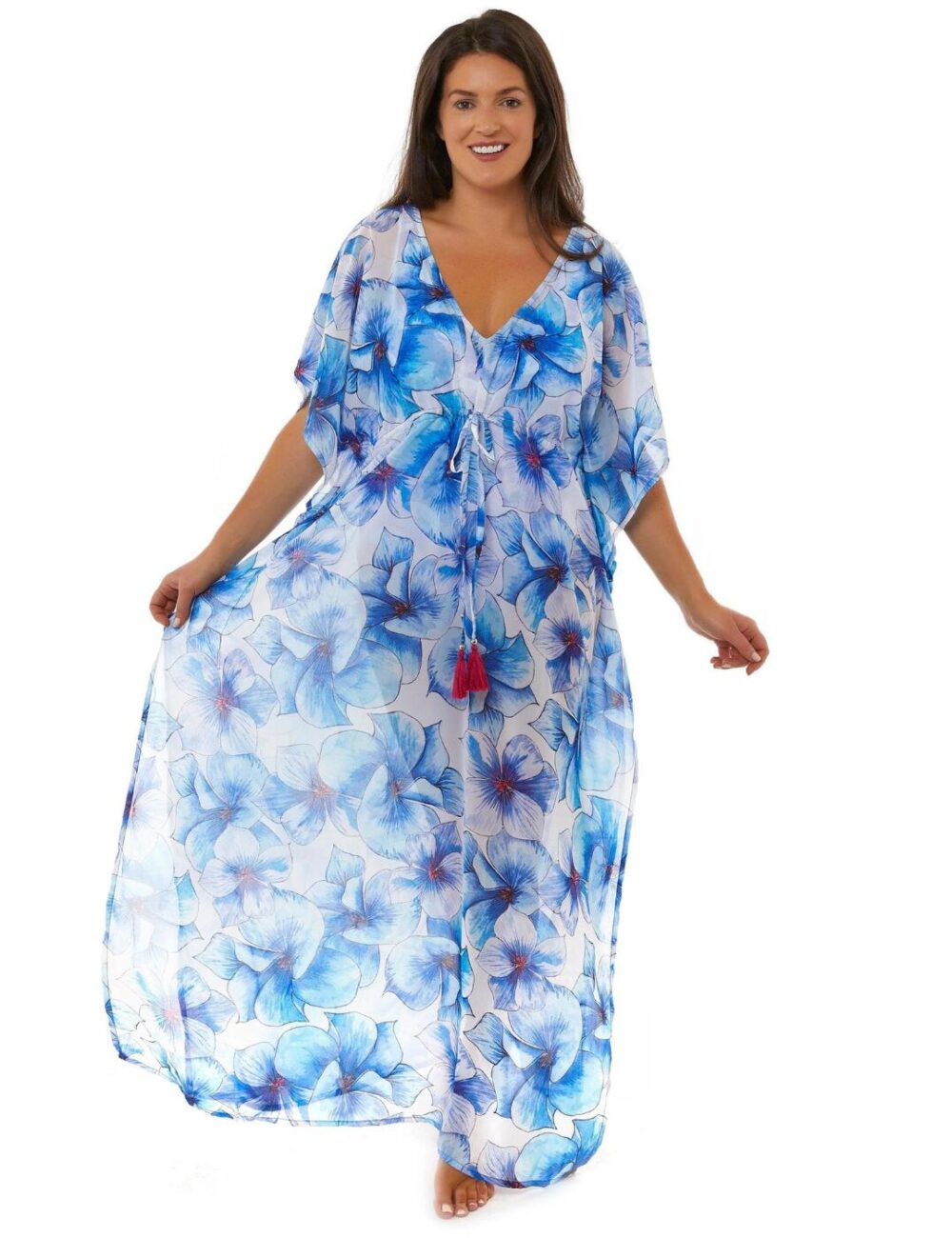 Seaspray Eleanor Maxi Dress - Blue - S/M