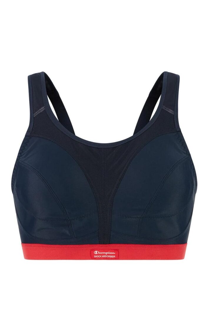 Shock Absorber Active D+ Classic Sports Bra - Navy/Red - 30D